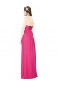 Azalea Soft Chiffon Strapless Long Sleeveless Bridesmaid Dress Southampton