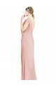 Soft Chiffon Boat Neck Long Cap Sleeves Formal Dress / Bridesmaid Dress Southampton