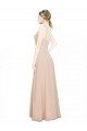 Luxe Chiffon V-Neck Long Sleeveless Bridesmaid Dress / Evening Dress Southampton