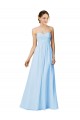 Grape Chiffon Sweetheart Long Sleeveless Bridesmaid Dress / Evening Dress Southampton