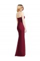 Hunter Soft Chiffon Sweetheart Long Sleeveless Bridesmaid Dress Southampton