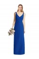 Mermaid Chiffon Sweetheart Long Sleeveless Bridesmaid Dress Southampton
