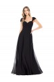 Soft Chiffon Sweetheart Long Cap Sleeves Bridesmaid Dress Southampton