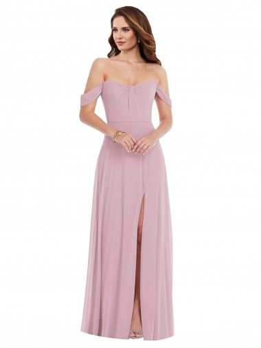 Soft Chiffon Sweetheart Long Sleeveless Black Tie Evening Gown / Bridesmaid Dress Southampton