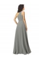 Wisteria Soft Chiffon One Shoulder Long Sleeveless Bridesmaid Dress Southampton