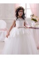 Tulle & Lace Sweetheart Long Sleeveless Flower Girl Dresses Southampton