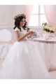 Tulle & Lace Sweetheart Long Sleeveless Flower Girl Dresses Southampton
