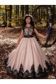 Satin & Lace Sweetheart Long Sleeveless Flower Girl Dress for Wedding Southampton