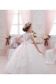 Tulle & Lace Sweetheart Long Sleeveless Flower Girl Dress Southampton