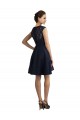 Lace V-Neck Knee Length Sleeveless Bridesmaid Dress / Evening Dress Southampton