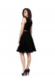 Lace Jewel Neck Knee Length Sleeveless Bridesmaid Dress Southampton