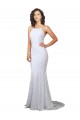 Open Back White Lace High Neck Sweep Train Sleeveless Wedding Dress Southampton