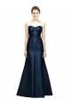 Mermaid Satin Sweetheart Long Sleeveless Bridesmaid Dress Southampton