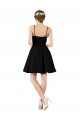 Open Back Satin Halter Neck Knee Length Sleeveless Bridesmaid Gown Southampton