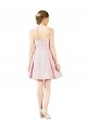 Satin Sweetheart Knee Length Sleeveless Evening Gown / Bridesmaid Dress Southampton