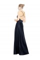 Satin Spaghetti Straps Long Sleeveless Prom Dress / Bridal Party Dress Southampton