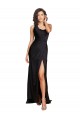 Silk like Satin One Shoulder Long Sleeveless Evening Dress / Bridesmaid Dress Southampton