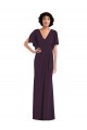 Spandex V-Neck Long Split Sleeves Formal Evening Gown / Prom Dress / Bridesmaid Dress Southampton