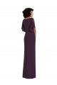Spandex V-Neck Long Split Sleeves Formal Evening Gown / Prom Dress / Bridesmaid Dress Southampton