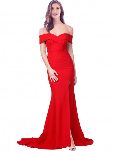 Stretch Crepe Sweetheart Long Sleeveless Bridesmaid Dress / Evening Dress Southampton