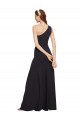 A-Line Stretch Crepe One Shoulder Long Sleeveless Formal Evening Gown / Prom Dress / Bridesmaid Dress Southampton