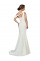 Stretch Crepe One Shoulder Sweep Train Sleeveless Formal Evening Gown / Prom Dress / Bridesmaid Dress Southampton