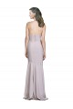 Arctic Lilac Stretch Crepe Strapless Long Sleeveless Prom Dress / Bridesmaid Dress Southampton
