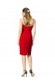 Stretch Crepe Sweetheart Cocktail Length Sleeveless Formal Evening Gown / Prom Dress / Bridesmaid Dress Southampton