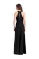 Stretch Crepe Halter Neck Long Sleeveless Formal Evening Gown / Prom Dress / Bridesmaid Dress Southampton