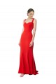 Stretch Crepe Sweetheart Long Sleeveless Formal Evening Gown / Prom Dress / Bridesmaid Dress Southampton