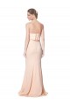 Stretch Crepe Strapless Long Sleeveless Black Tie Evening Gown / Prom Dress / Bridesmaid Dress Southampton