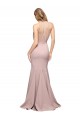 Dusty Pink Stretch Crepe Sweetheart Sweep Train Sleeveless Formal Evening Gown / Prom Dress / Bridesmaid Dress Southampton
