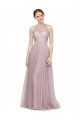 Tulle & Lace Sweetheart Long Sleeveless Bridesmaid Dress Southampton