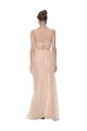 Tulle Illusion Neck Long Sleeveless Bridesmaid Dress Southampton
