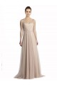 Tulle Square Neck Long Sleeveless Bridesmaid Evening Dress Southampton