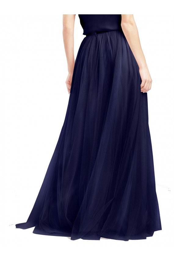Tulle Halter Neck Long Sleeveless Semi Formal Evening Dress / Bridesmaid Dress Southampton