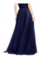 Tulle Halter Neck Long Sleeveless Semi Formal Evening Dress / Bridesmaid Dress Southampton