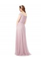 Tulle Off the Shoulder Long Sleeveless Bridesmaid Dress / Evening Dress Southampton