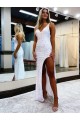 Velvet Sequin V-Neck Long Sleeveless Prom Dress / Evening Dress Southampton