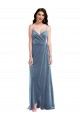 Low Back Stretch Velvet Sweetheart Long Sleeveless Semi Formal Evening Dress / Prom Dress / Bridesmaid Dress Southampton