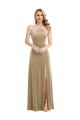 Open Back Stretch Velvet Halter Neck Long Sleeveless Semi Formal Evening Dress / Prom Dress / Bridesmaid Dress Southampton
