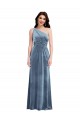 Stretch Velvet Off the Shoulder Long Sleeveless Bridesmaid Dress / Evening Dress Southampton